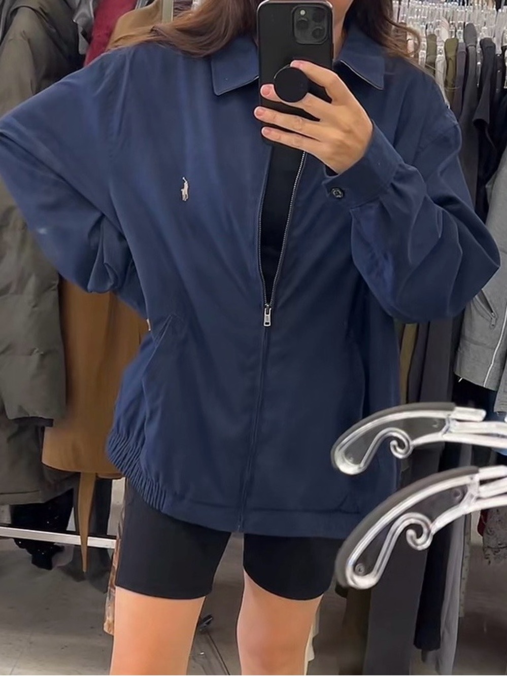 Ralph Lauren bi-swing jacket in Refined Navy